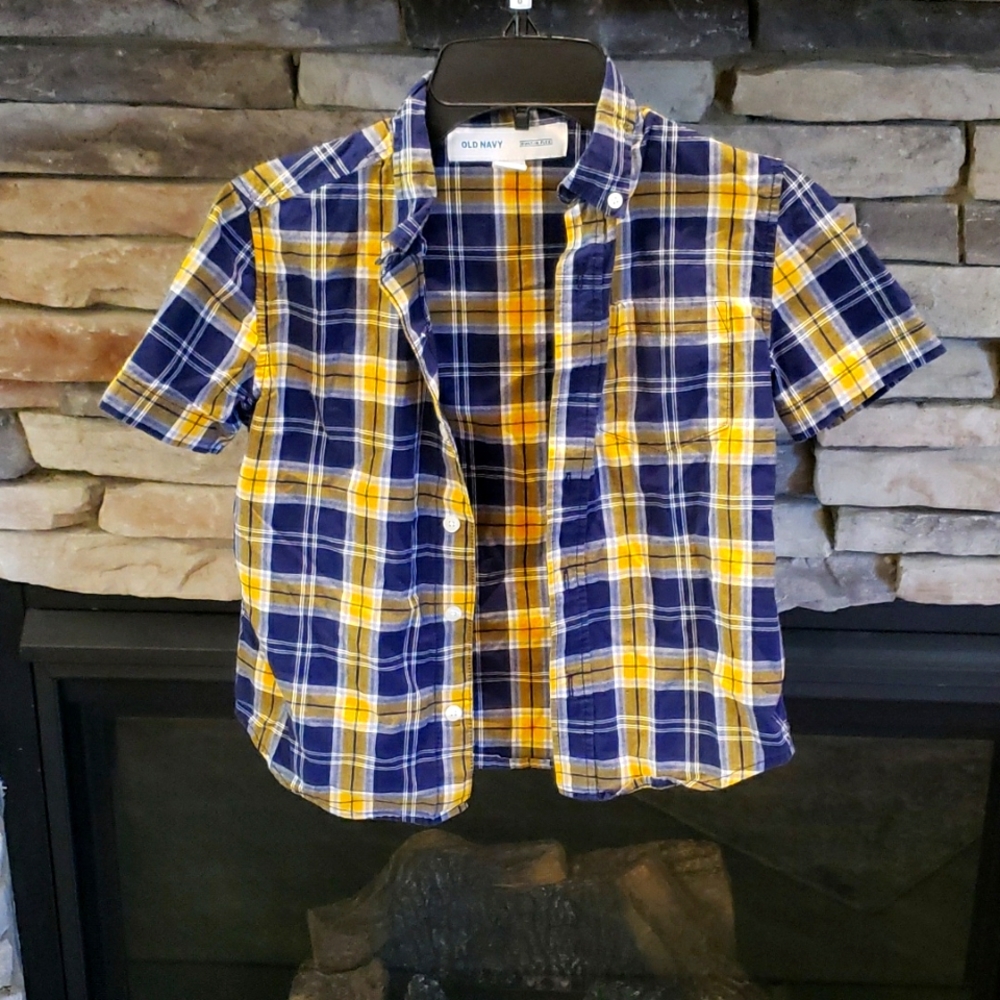Old navy boys button down